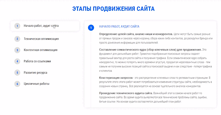анимация скролла